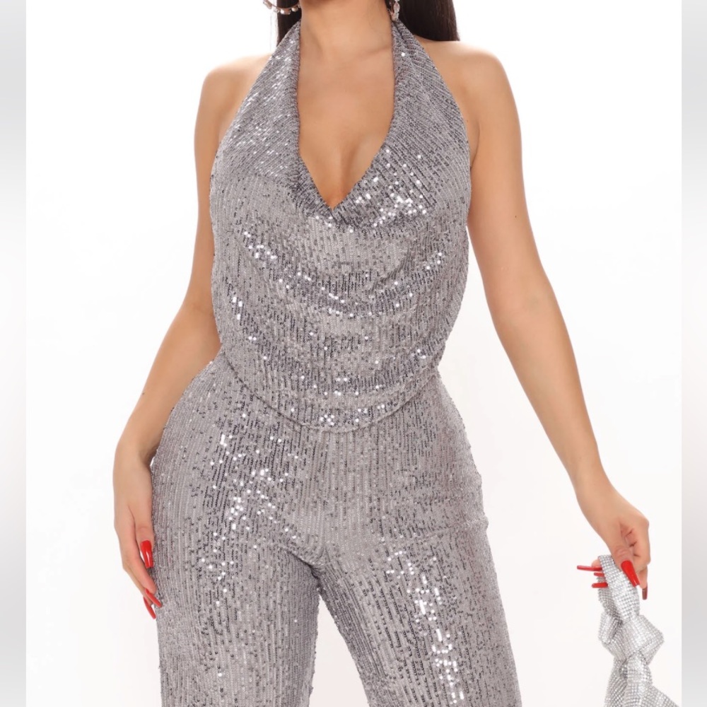 Glamazon Sequin Jumpsuit